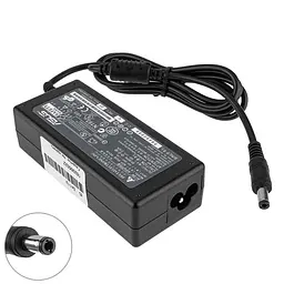 Блок живлення для ноутбука ASUS 19V 3.42A 65W 5.5x2.5мм прямий роз'єм чорний (без кабелю!)