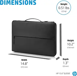 Чохол HP 15 Sleeve - мініатюра 4