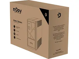 Лінійно-інтерактивний ДБЖ Njoy Keen 600 USB (UPLI-LI060KU-CG01B) - мініатюра 5