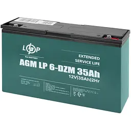 Акумулятор LogicPower LP 6-DZM-35 Ah тяговий свинцево-кислотний - мініатюра 3