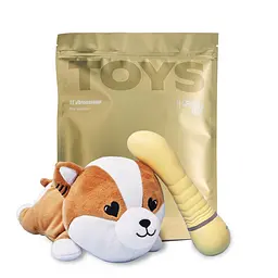 Вібратор для точки G TOYS+ кейс-песик шіба-іну Friday Bae (Франція) Friday Bae FB650072 103079 - мініатюра 1