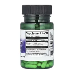 Селен Selenium 200 мкг 120 капсул - мініатюра 2
