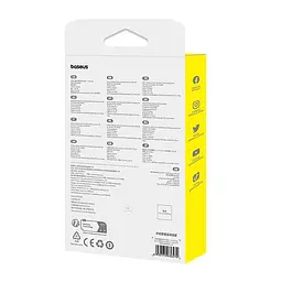 USB-хаб Baseus UltraJoy Series 4in1 USB-A to USB 3.0 15cm Gray (B0005280B811-00) - мініатюра 6
