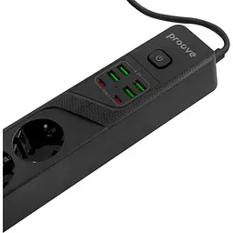 Мережевий фільтр Proove Power Strip P-04 2м (PSP442420001) [125780] - мініатюра 5