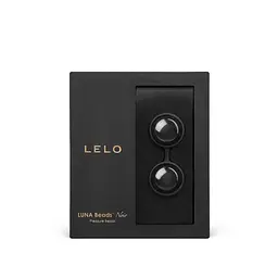 Вагінальні кульки Lelo Luna Beads Noir, 2.9 см, чорний - мініатюра 10