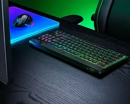 Клавіатура Razer BlackWidow V4 Low-Profile TKL Green switch (RZ03-05450500-R3M1) - мініатюра 8
