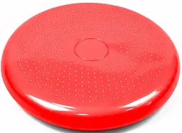 Балансувальна масажна подушка сенсомоторний балансувальний диск EasyFit 33х5 см Red (16013-hbr) - мініатюра 2