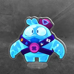 Акрилова колекційна фігурка Brawl Stars Сквік 10 см