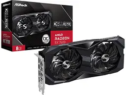Відеокарта ASRock Radeon RX 7600 Challenger 8 GB OC (RX 7600 CL 8GO) - мініатюра 4