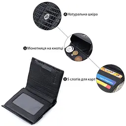 Жіночий шкіряний гаманець ST Leather 10,5х10х2 см acs0029420 - мініатюра 4
