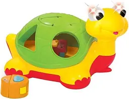 Каталка-сортер Kiddieland Черепаха-знайко, укр. мова (053470) - мініатюра 4