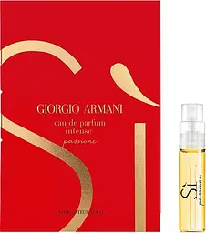 Оригінал Мініатюра Giorgio Armani Si Passione Intense 1.5 мл Парфумована вода - мініатюра 1