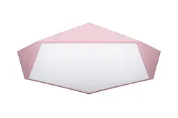 Люстра потолочна LED Levistella 752L78 PINK, 90W, рожевий акрил, сучасний стиль для дому