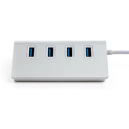 Концентратор Vinga Type-C to 4*USB3.0 1.0m cable aluminium (VCPHCU304) - мініатюра 3