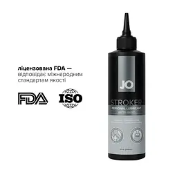 Лубрикант для мастурбаторів JO Stroker Lubricant 240 мл, на водній основі, густий, з аплікатором - мініатюра 5