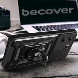 Панель BeCover Military для ZTE Blade A54 Black (712172) - мініатюра 3