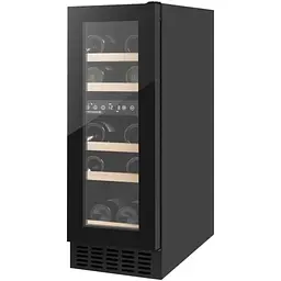 Philco Холодильник для вина, 85х29.5х57, обсяг-54л, зон - 2, пляш.-17, диспл, підсвітка, чорний