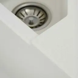 Кухонна мийка Platinum 9950 PANDORA матова Біла (SP000025180) - мініатюра 4