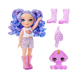 Ігровий набір з лялькою Rainbow High серії Littles Аметиста - мініатюра 4