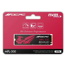 Накопичувач SSD OCPC m.2 NVMe 512GB MFL-300 2280 PCIe 3.0x4 (SSDM2PCIEF512GB) - мініатюра 2
