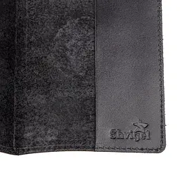 Шкіряна обкладинка на паспорт SHVIGEL 9,5х13 см acs0015790 - мініатюра 3