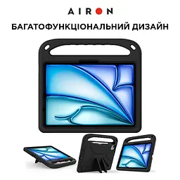 Защитный чехол из EVA AIRON Premium для iPad Pro 11 / Air 11 2024, черный - мініатюра 8