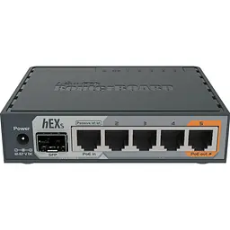 Маршрутизатор [роутер] MikroTik hEX S [RB760IGS] [137444]