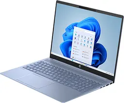 HP Ноутбук HP OmniBook 5 16-af1006ua 16" 2K IPS AG, Intel U5-225U, 16GB, F512GB, UMA, DOS, блакитний - мініатюра 3