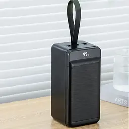 Універсальна мобільна батарея XO PR159 60000mAh PD20W+QC22.5W (Чорний) - мініатюра 4