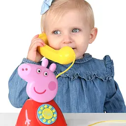 Розвиваюча іграшка Peppa Pig каталка Телефон Пеппи (1684687) - мініатюра 5