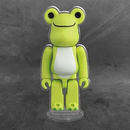 Акрилова колекційна фігурка Bearbrick Frog - мініатюра 2