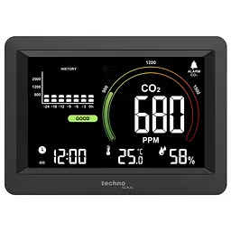 Метеостанція Technoline WL1028 Black (WL1028), Чорний - мініатюра 5