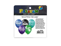Кульки PELICAN 12 (30 см) Для шефа (10шт/уп) 1-стор.