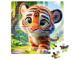 Пазли VLADI TOYS Миле тигреня DT1234-15 - мініатюра 3