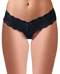 Женские стринги - Cotelli Collection 2320061 String, black - S Cottelli 513223200611021 90303 - мініатюра 2