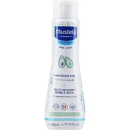 Пінистий гель для ванни Mustela Multi-Sensory Bubble Bath 200 мл