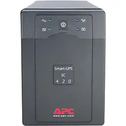 Джерело безперебійного живлення [ДБЖ] APC Smart-UPS SC 420VA [SC420I] [122452] - мініатюра 2
