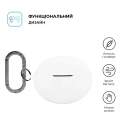 Чохол для навушників Armorstandart Hang Case для Oppo Enco X3s White (ARM90064) - мініатюра 2
