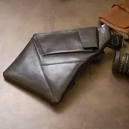Чоловіча сумка GRANDE PELLE 21х31х1,5 см sum0020130 - мініатюра 6