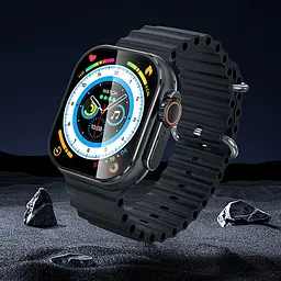 Смарт-годинник Hoco Smart Watch Y23 Ultra Smart sports watch (call version) Black - мініатюра 3