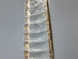 Підвісний світильник LED Diasha 531/1D-500G, 15W, золото, регульована висота, для коридору та вітальні - мініатюра 3