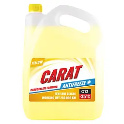 Антифриз Carat G13 Yellow жовтий 4.3 кг (KR82370) - мініатюра 2