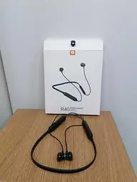 Навушники бездротові WUW R40 Bluetooth стереогарнітура чорна - мініатюра 8