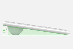 Клавіатура бездротова MiiiW Keyboard Air 85 MWXKT01 біла - мініатюра 5