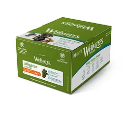 Натуральні ласощі для зубів собак WHIMZEES Dental Treats Alligator L 30 шт. - мініатюра 3