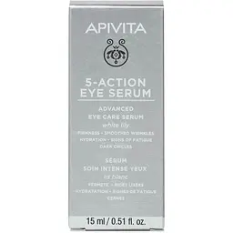 Сироватка інтенсивного догляду Apivita 5 Action Eye Serum 5 в 1 для шкіри навколо очей, 15 мл - мініатюра 2