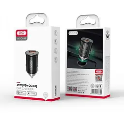 Автомобільний зарядний пристрій XPRO CC43 PD+QC3.0 45W (37479-01_250) - мініатюра 4