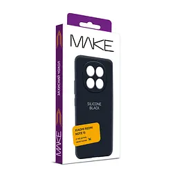 Чохол MAKE Xiaomi Redmi Note 15 Silicone Black - мініатюра 2