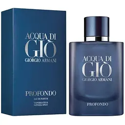 Парфумована вода Giorgio Armani Acqua di Gio Profondo 75 мл