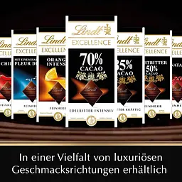 Шоколад чорний Lindt Excellence з мигдалем, фундуком та журавлиною 100 г - мініатюра 7